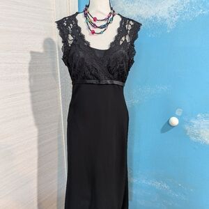 Jones New York Black Lace Dress